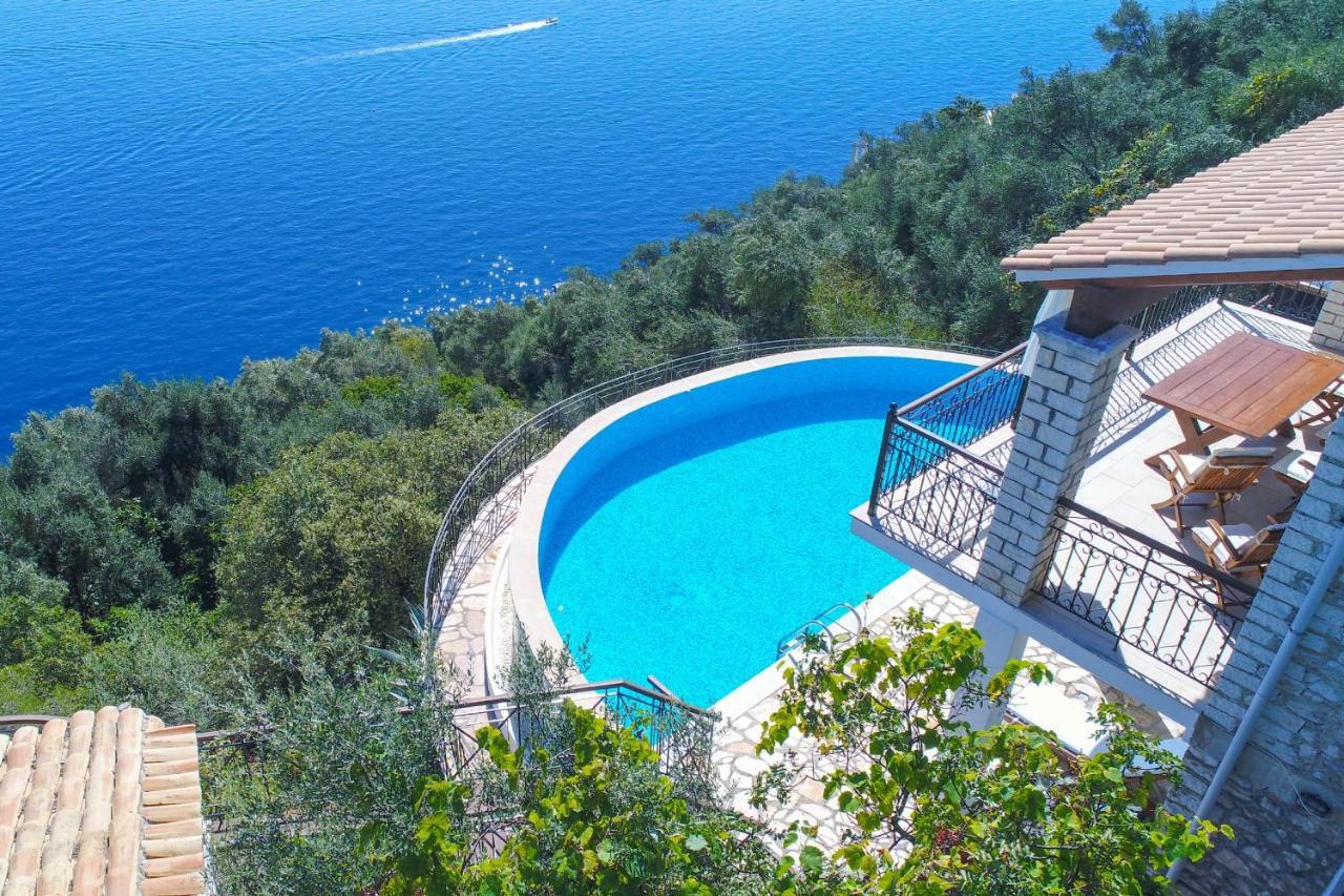 House On The Rocks Villa Katavolos ภายนอก รูปภาพ