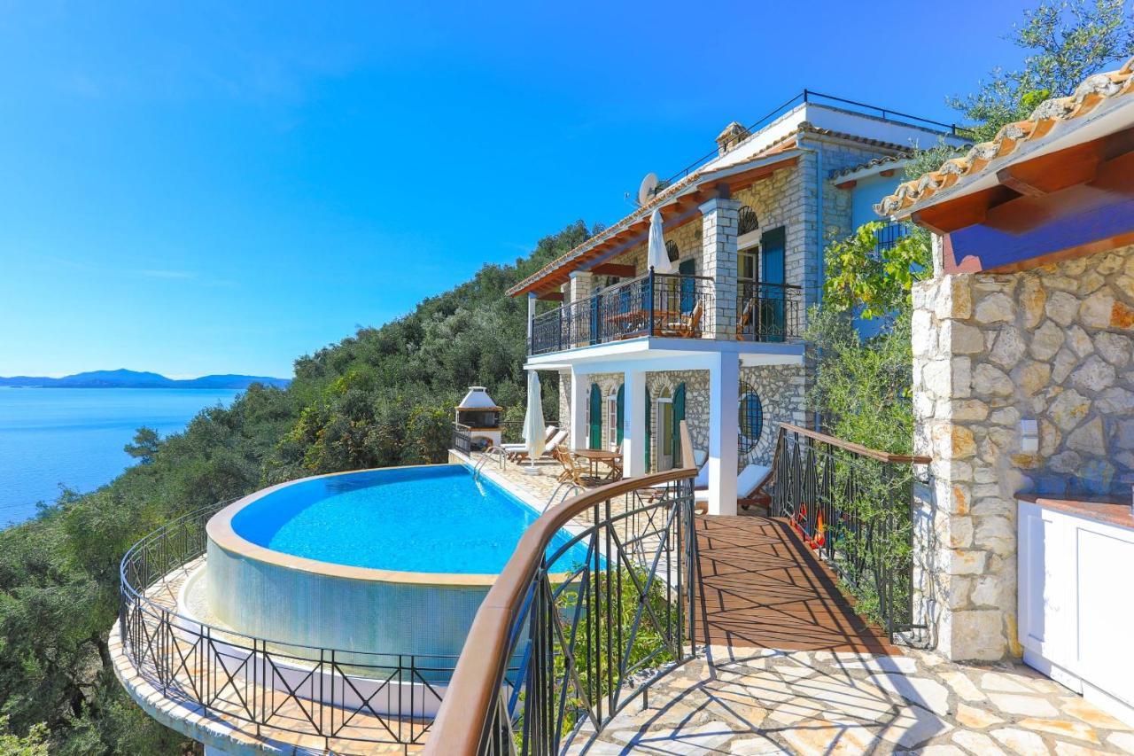 House On The Rocks Villa Katavolos ภายนอก รูปภาพ
