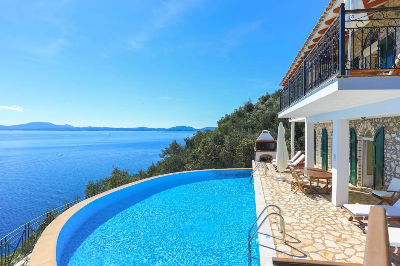 House On The Rocks Villa Katavolos ภายนอก รูปภาพ