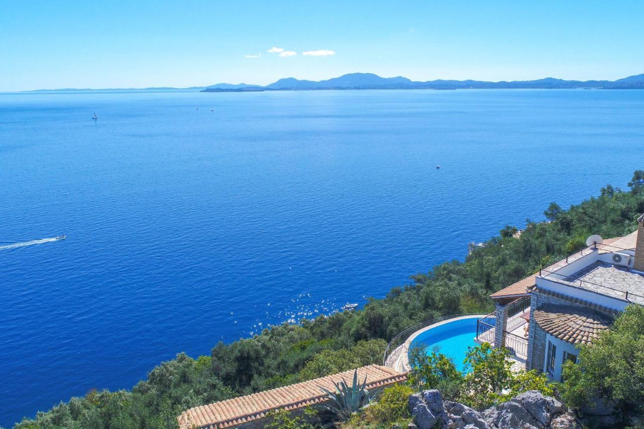 House On The Rocks Villa Katavolos ภายนอก รูปภาพ