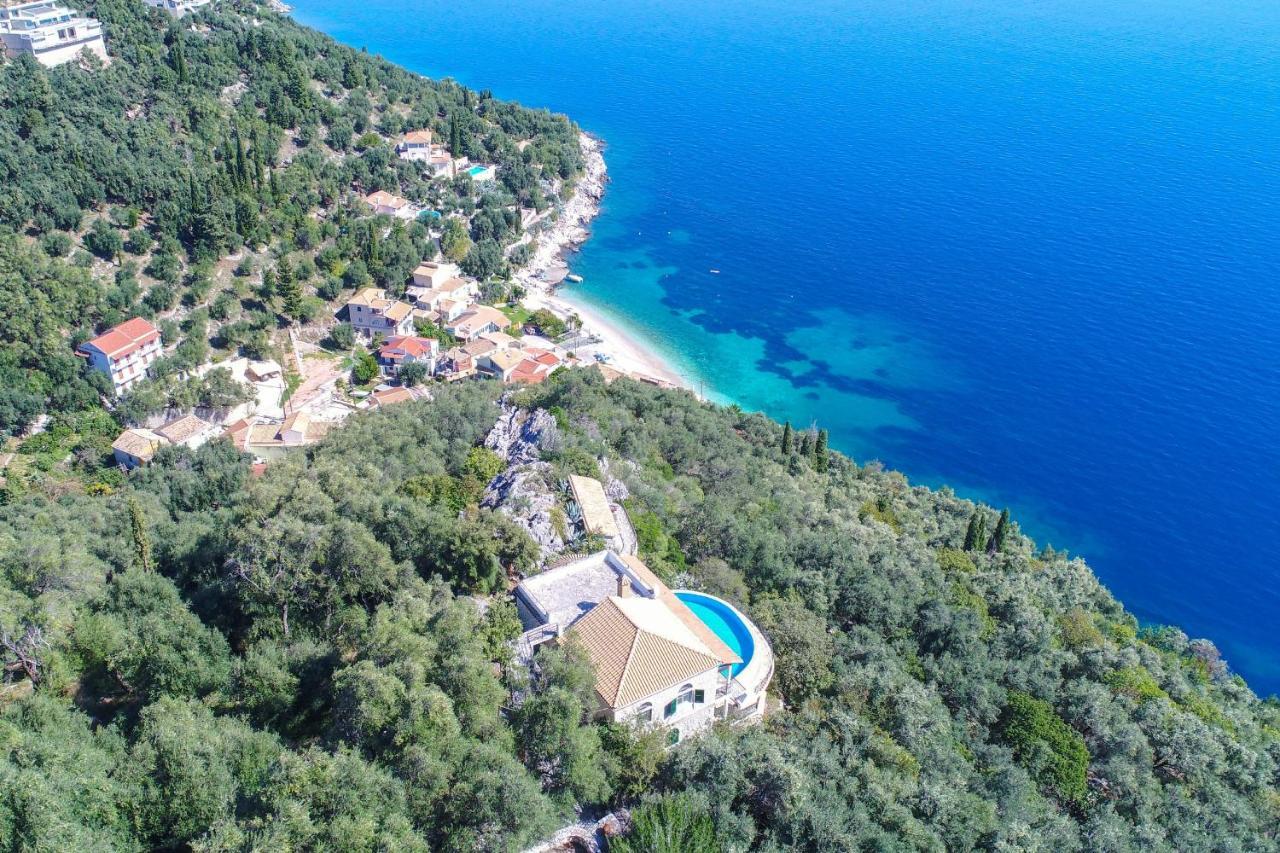 House On The Rocks Villa Katavolos ภายนอก รูปภาพ
