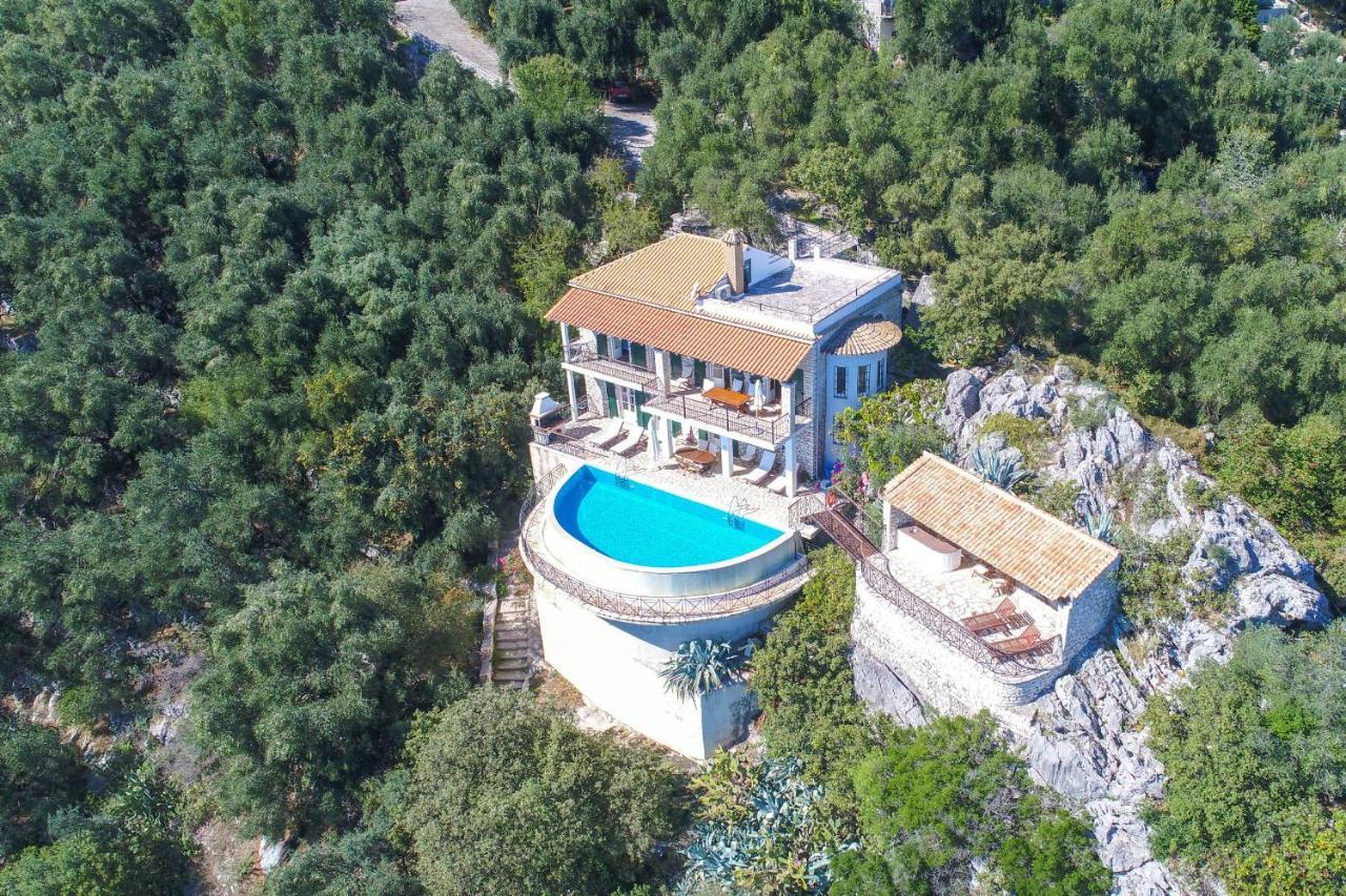 House On The Rocks Villa Katavolos ภายนอก รูปภาพ